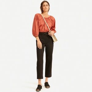NWT Everlane Lightweight Straight Leg Crop Pant